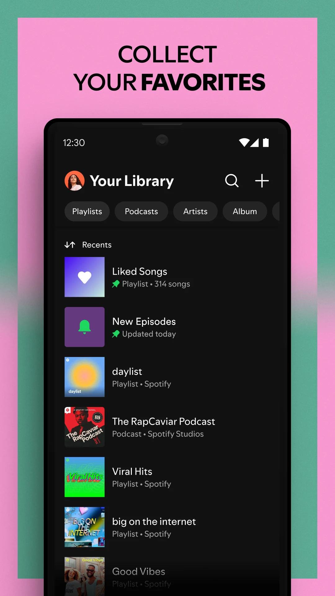 Spotify – Nhạc và podcast screenshot